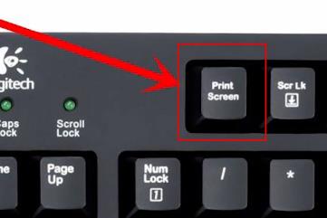 电脑截屏的三种方法，直接按“Print Screen”键粘贴即可