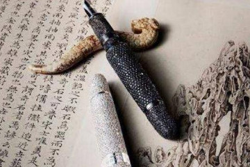 世界上最豪华的钢笔，是奥罗拉钻石笔(价值超过100万美元)