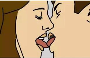 男生接吻为啥一直伸舌头说明什么，很正常(女生不必介怀)